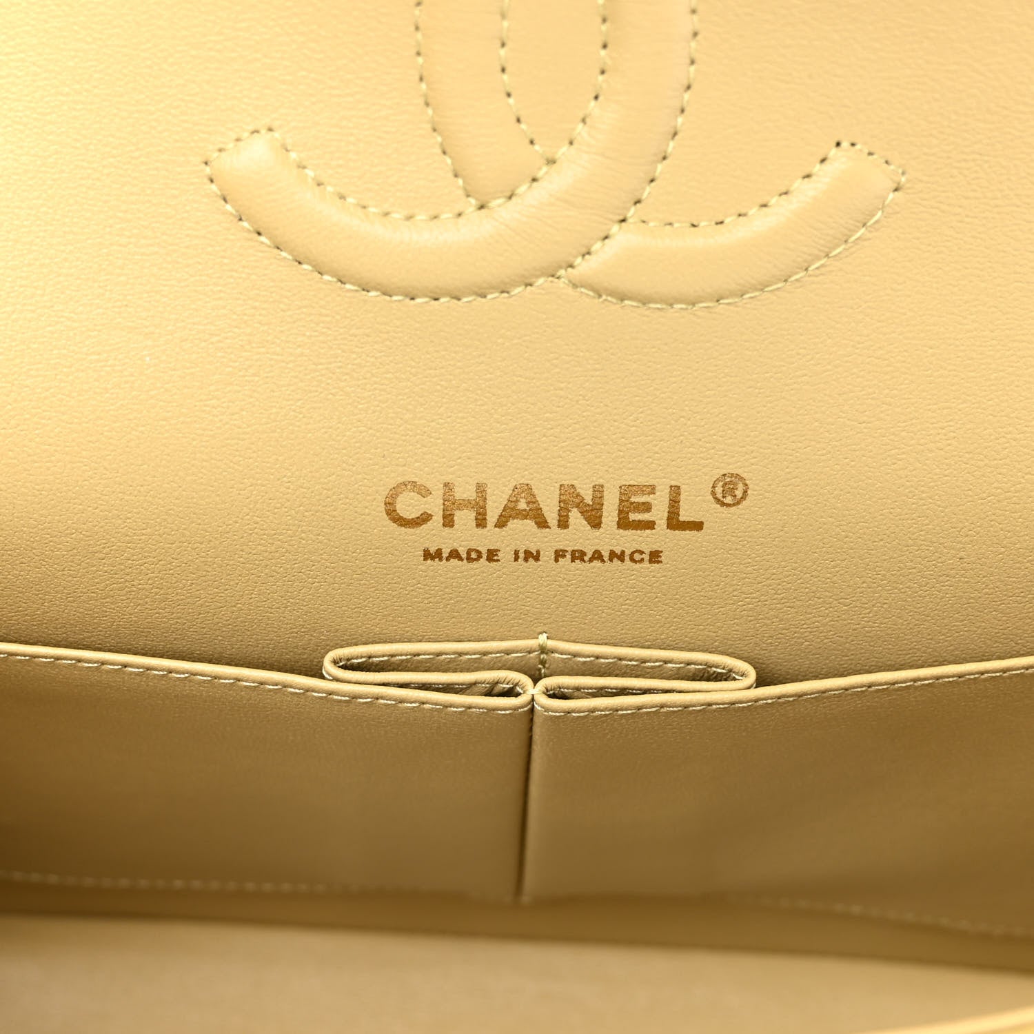 Chanel Caviar Quilted Medium Double Flap Light Green 5 of 9