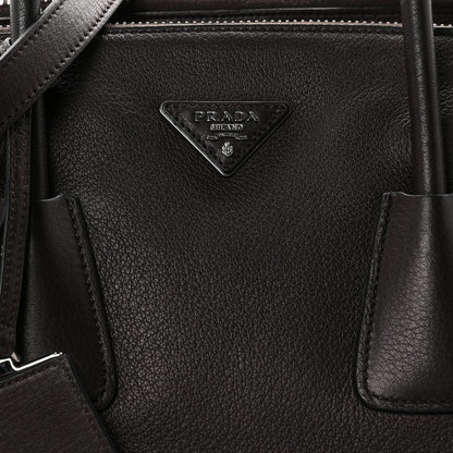 Prada Cervo Deerskin Twin Pocket Tote Caffe 8 of 10