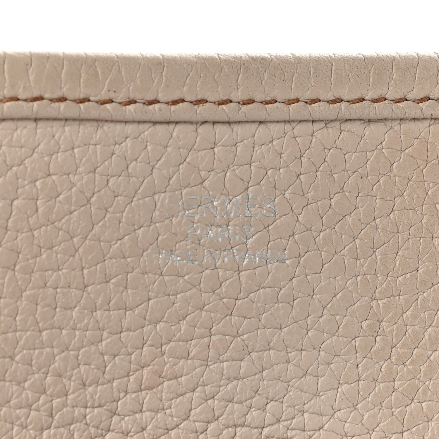 Hermes Taurillon Clemence Evelyne III PM Grege Pale 5 of 16