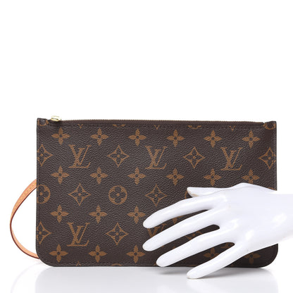 Louis Vuitton Monogram Neverfull MM GM Pochette 2 of 7