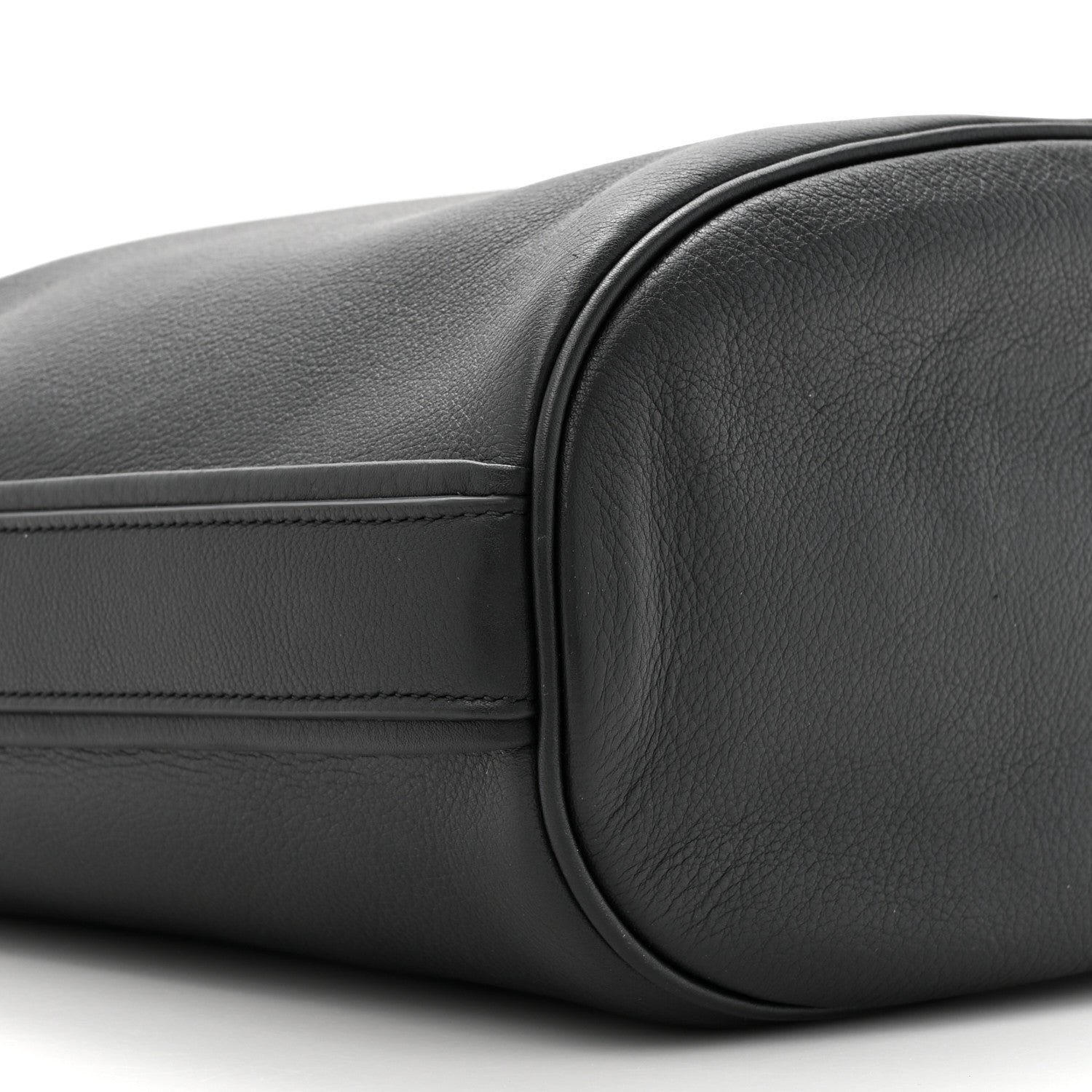 Salvatore Ferragamo Calfskin Medium Archivo Gancio Hobo Black Black 12 of 12