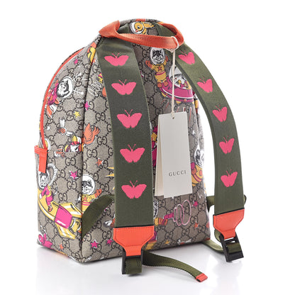 Gucci GG Supreme Monogram Space Cats Childrens Backpack 3 of 10