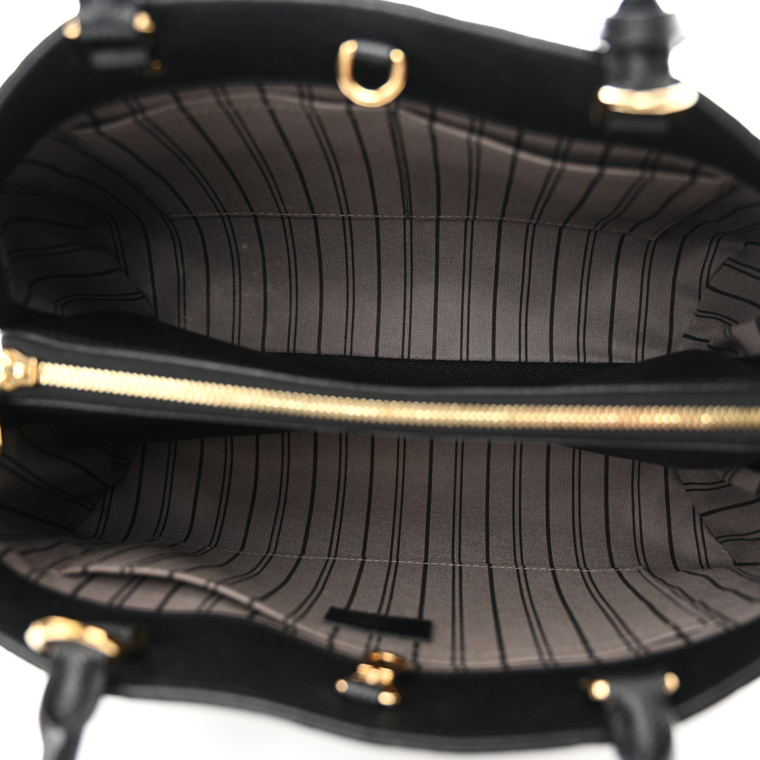 Louis Vuitton Empreinte Montaigne MM Black 5 of 11