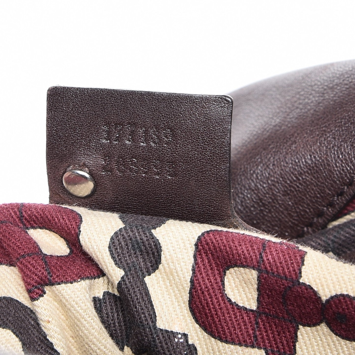 Guccissima Medium Indy Top Handle Hobo Dark Brown