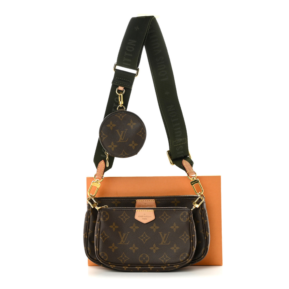 Louis Vuitton Monogram Multi Pochette Accessories Kaki 12 of 12