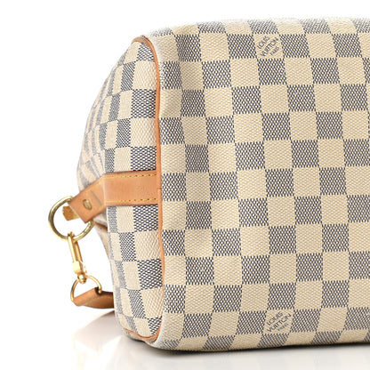 Louis Vuitton Damier Azur Speedy Bandouliere 30 10 of 13