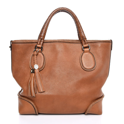 Gucci Calfskin Medium Marrakech Tote Camel 1 of 11