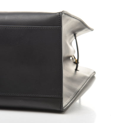 Mansur Gavriel Vegetable Tanned Calfskin Sun Bag Black 10 of 13