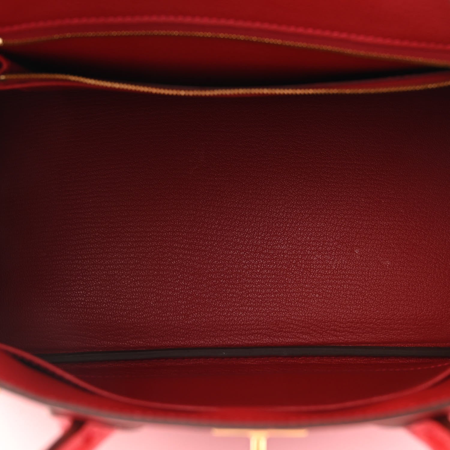 Hermes Ostrich Birkin 30 Rouge Vif 5 of 14