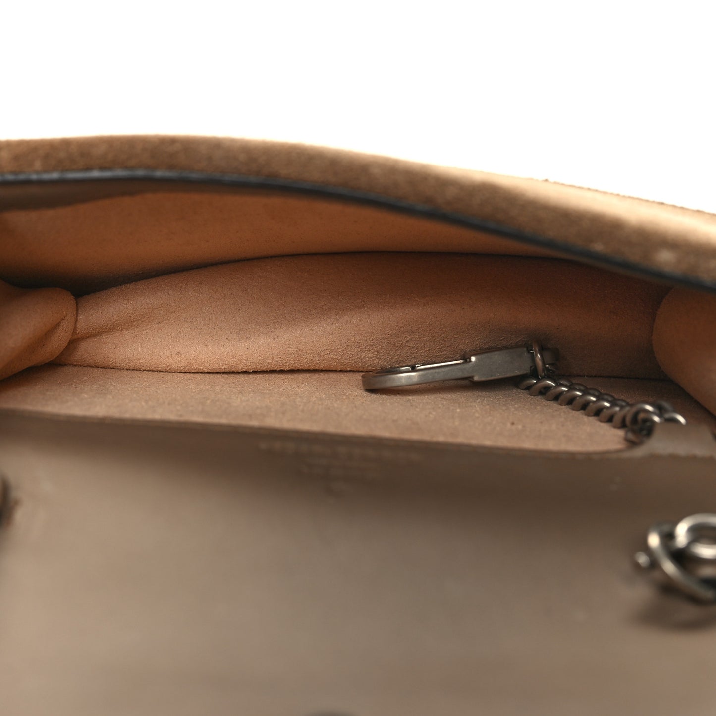 GG Supreme Monogram Super Mini Dionysus Shoulder Bag Taupe