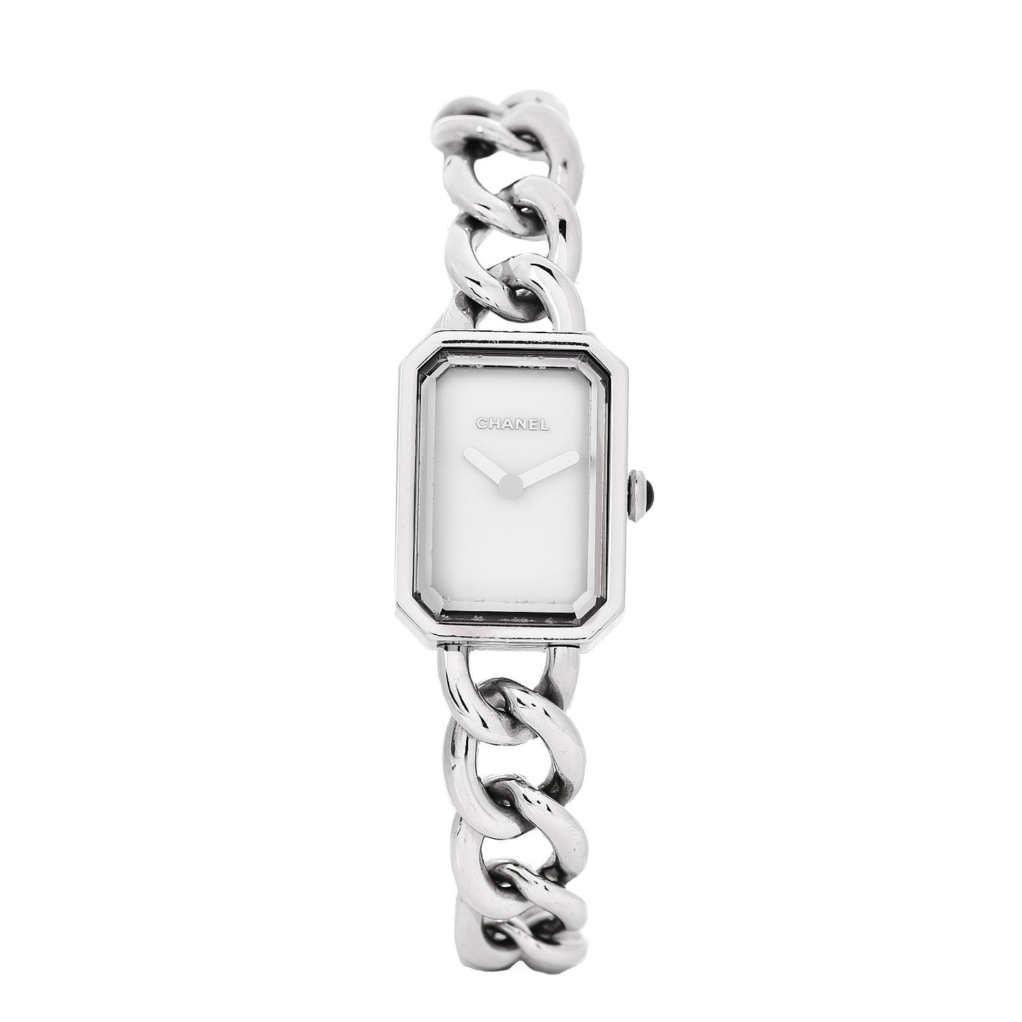 Stainless Steel Mother of Pearl 20mm Chain Premiere Quartz Watch M