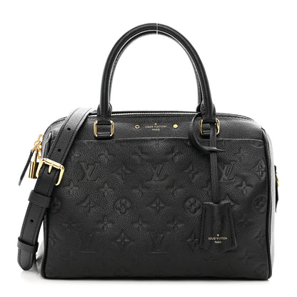Louis Vuitton Empreinte Speedy Bandouliere 25 NM Black 1 of 13