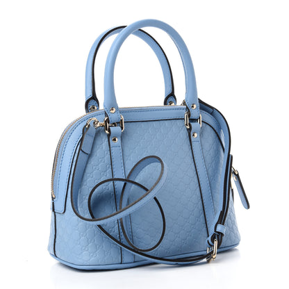 Gucci Microguccissima Mini Dome Bag Mineral Blue 3 of 10