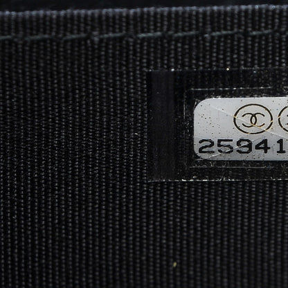 Chanel Caviar Quilted Small Zipped Boy Pouch Black 8 of 9