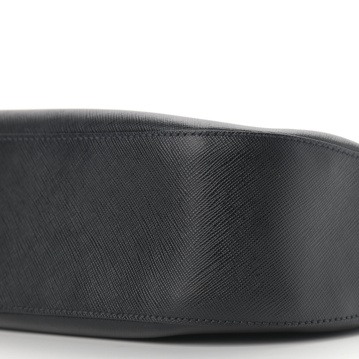 Prada Saffiano Lux Shoulder Bag Black 9 of 9