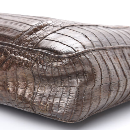 Nancy Gonzalez Crocodile Tote Brown 9 of 12