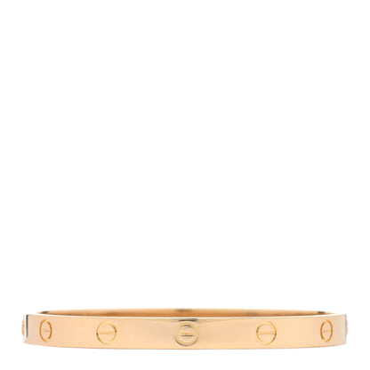 Cartier 18K Yellow Gold LOVE Bracelet 18 1 of 7