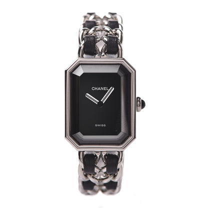 Chanel Stainless Steel Lambskin 20mm Chain Premiere Quartz Watch S 1 of 7