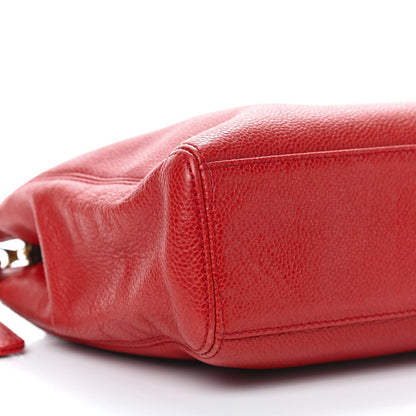 Chanel Caviar Shopper Tote Red 7 of 12