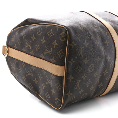 Louis Vuitton Monogram Keepall Bandouliere 45 10 of 12