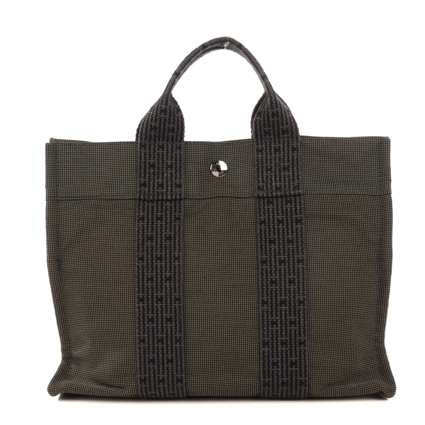 Canvas Herline PM Tote Grey