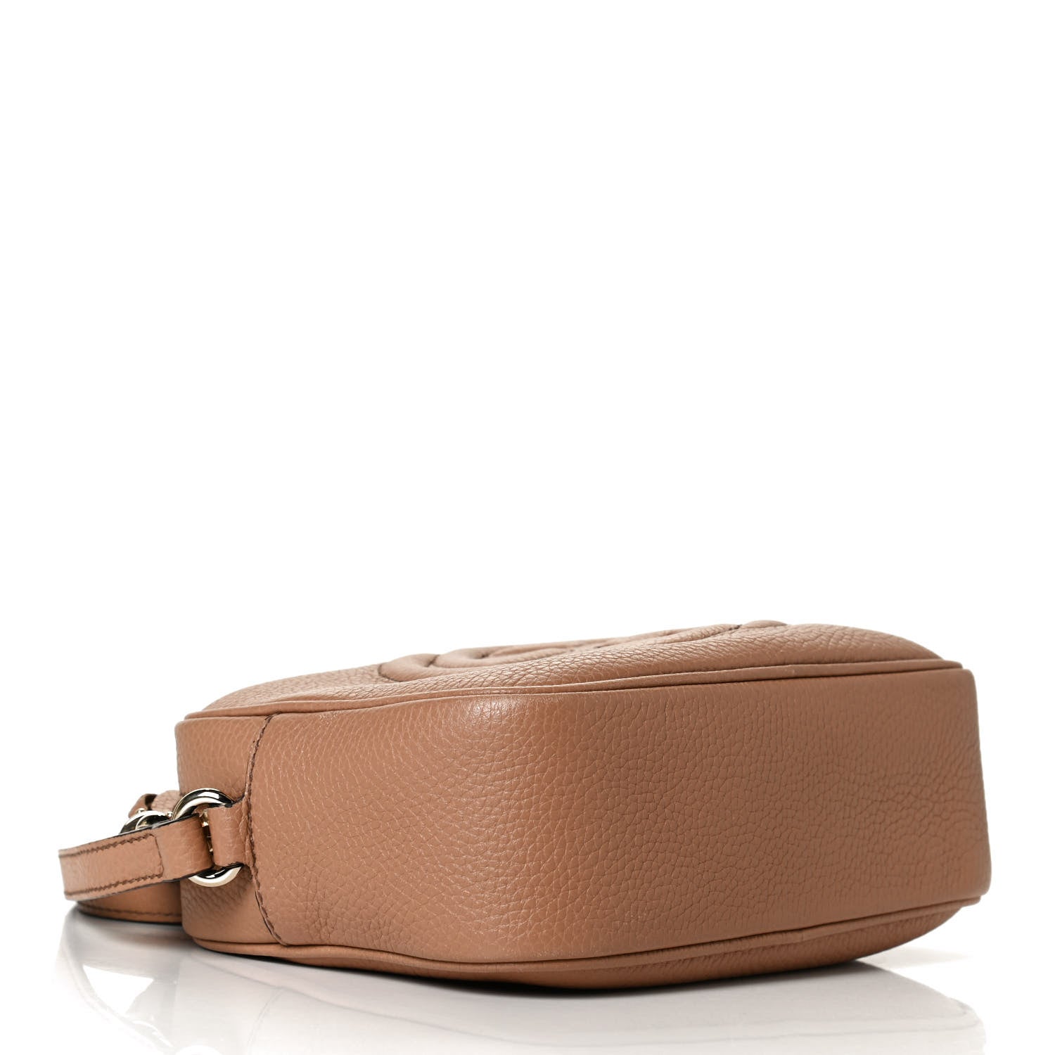 Gucci Pebbled Calfskin Small Soho Disco Bag Camelia 3 of 12