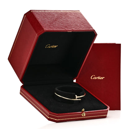 Cartier 18K Yellow Gold Diamond Small Juste Un Clou Bracelet 15 5 of 5