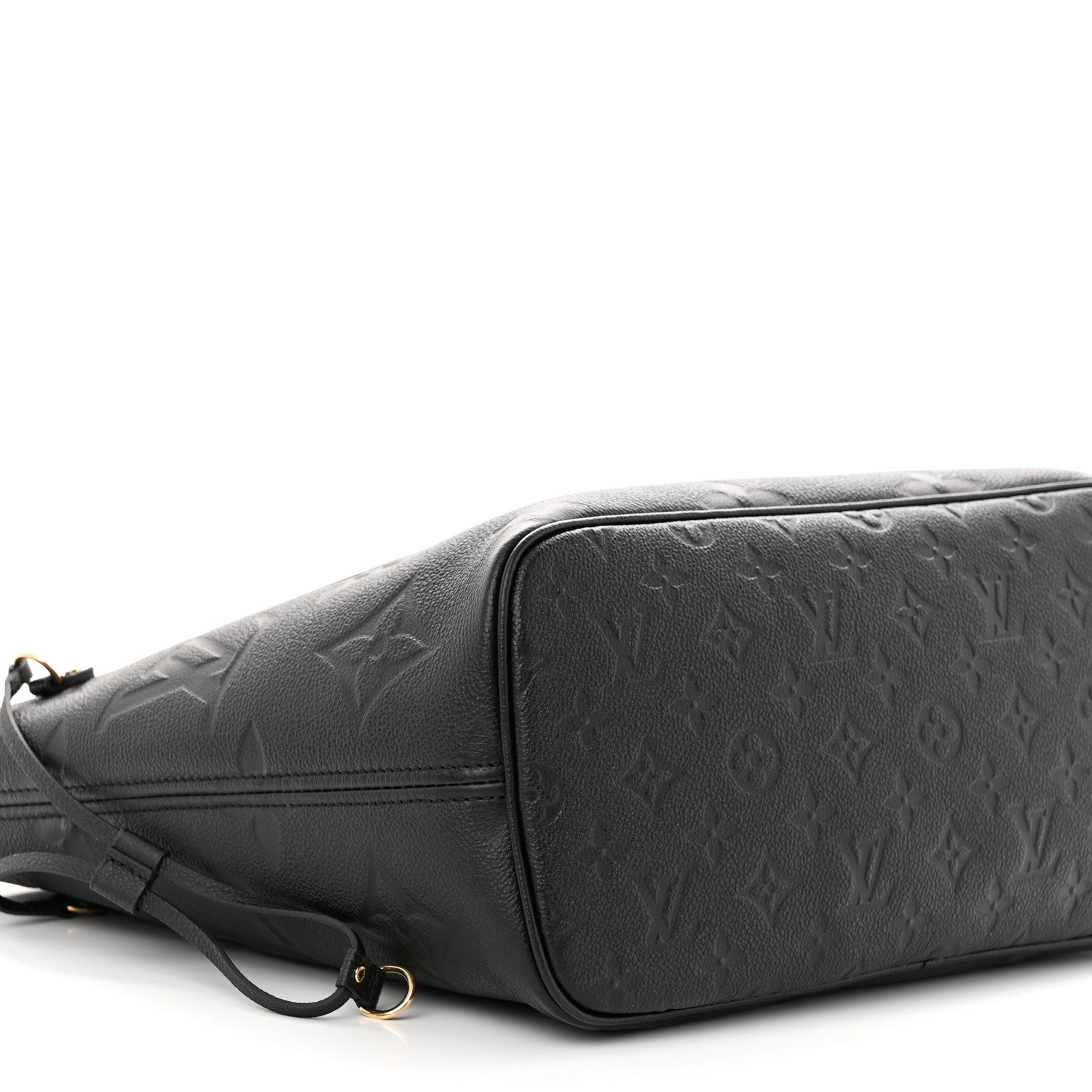 Louis Vuitton Empreinte Monogram Giant Neverfull MM Black 9 of 10