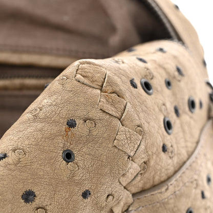Bottega Veneta Ostrich Grommet Montaigne Beige 18 of 18