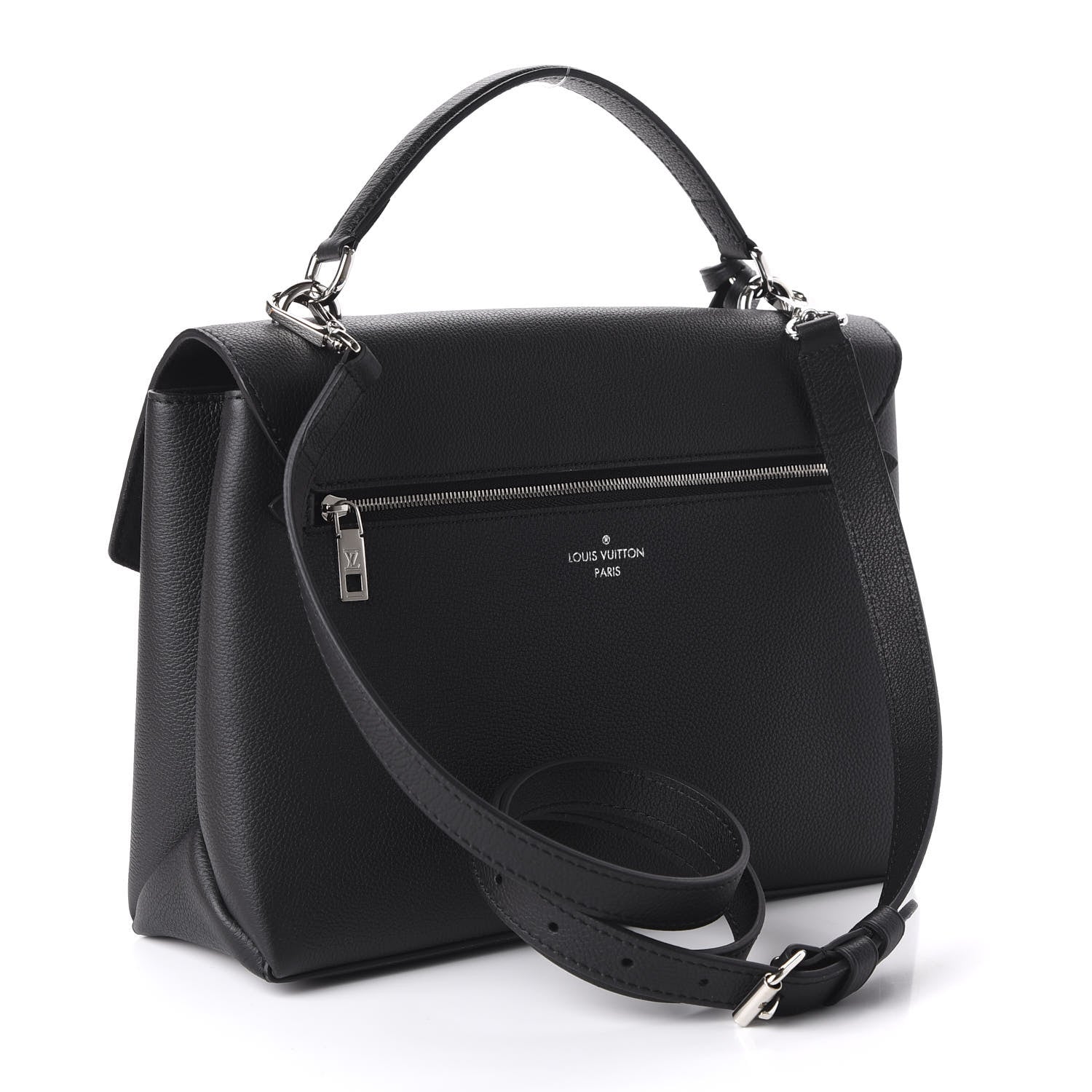 Louis Vuitton Soft Calfskin My Lockme Top Handle Black 3 of 10