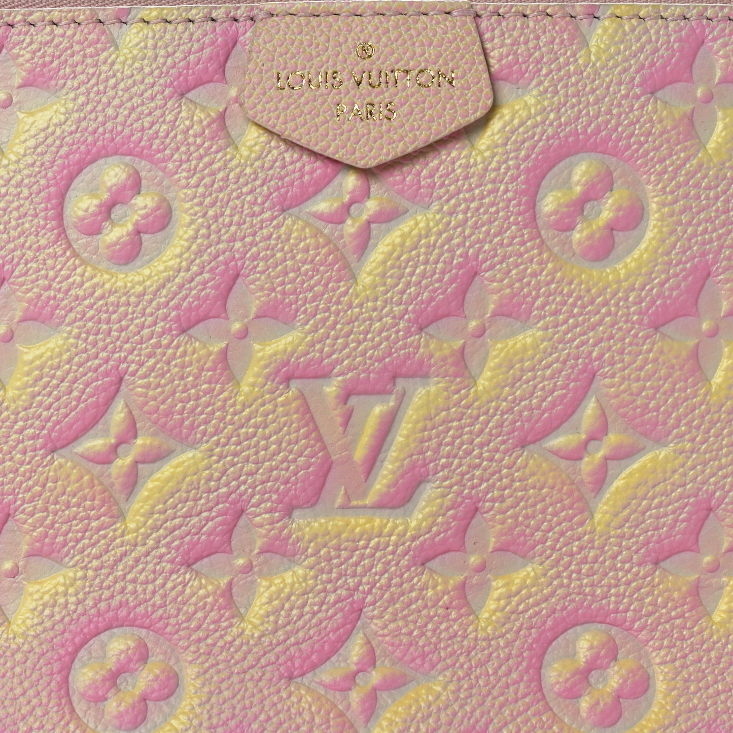 Empreinte Monogram Summer Stardust Multi Pochette Accessories Pink
