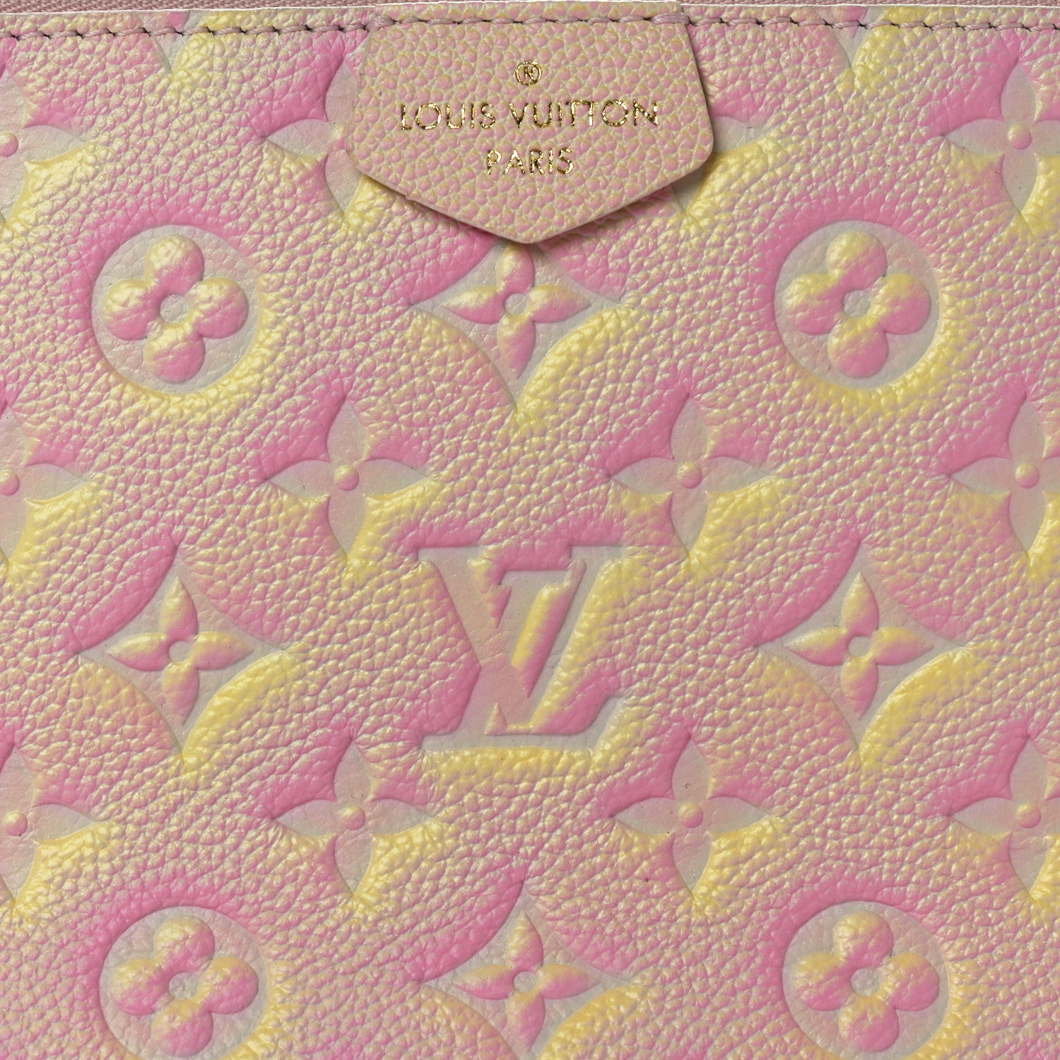 Louis Vuitton Empreinte Monogram Summer Stardust Multi Pochette Accessories Pink 6 of 8