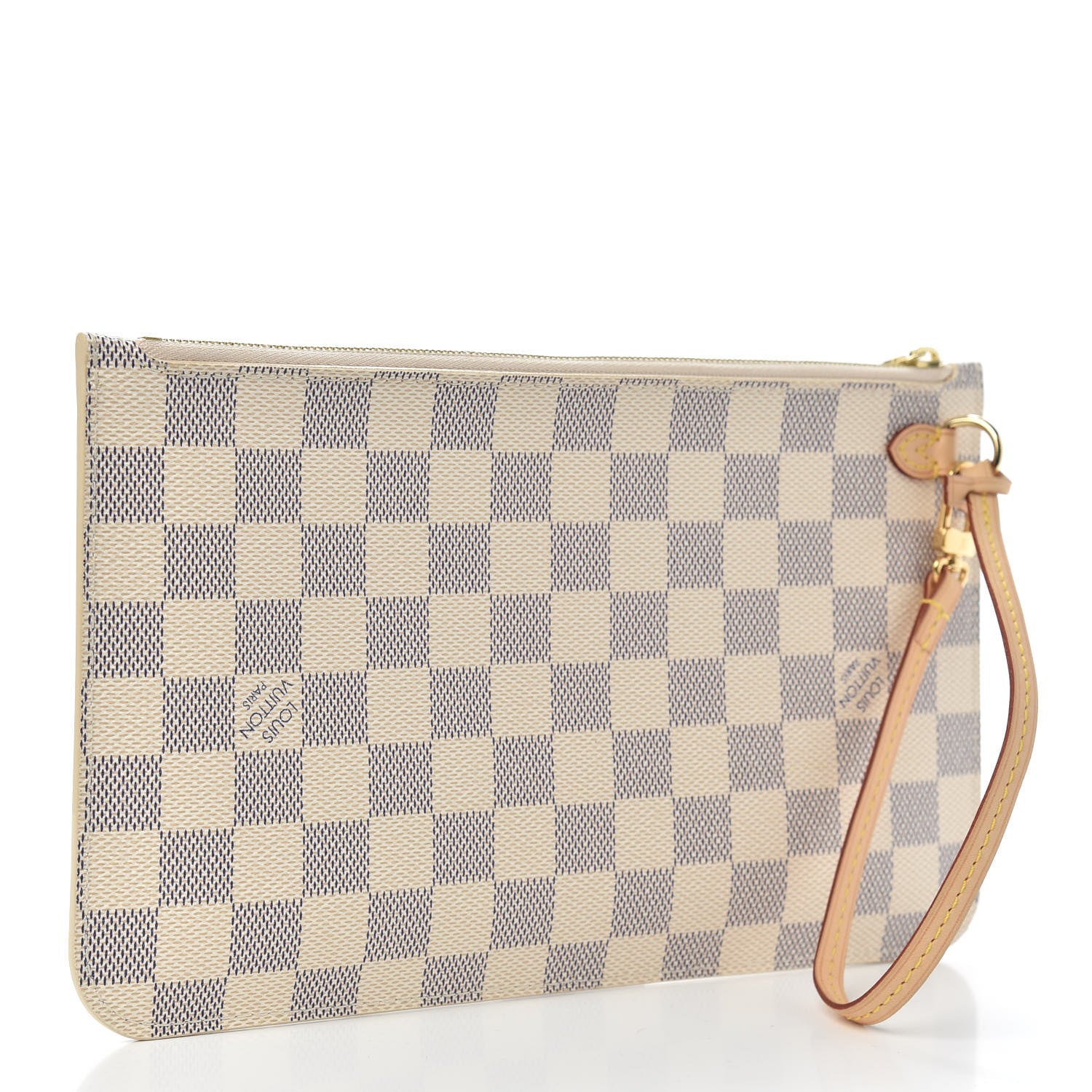 Louis Vuitton Damier Azur Neverfull MM GM Pochette 3 of 7