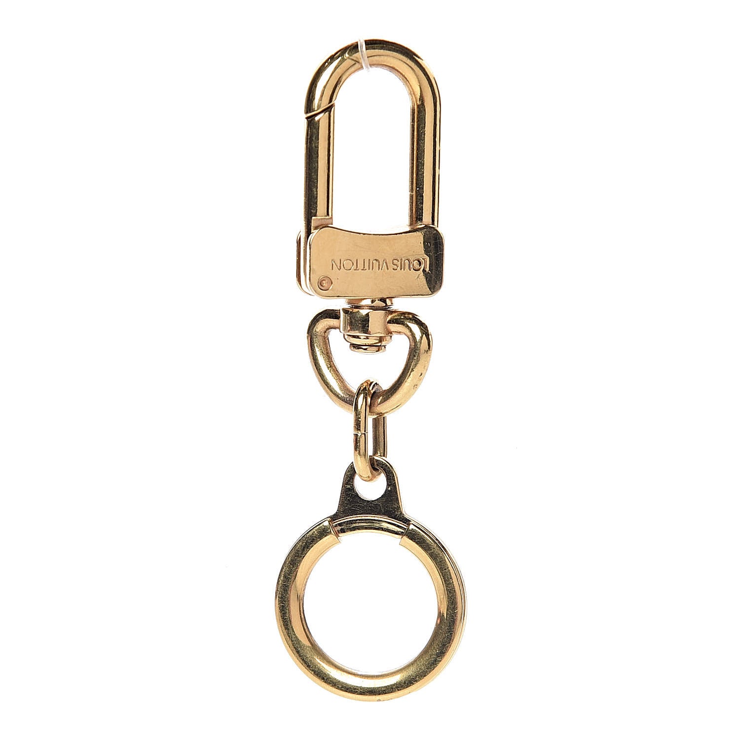 Louis Vuitton Pochette Extender Key Ring Gold 1 of 2