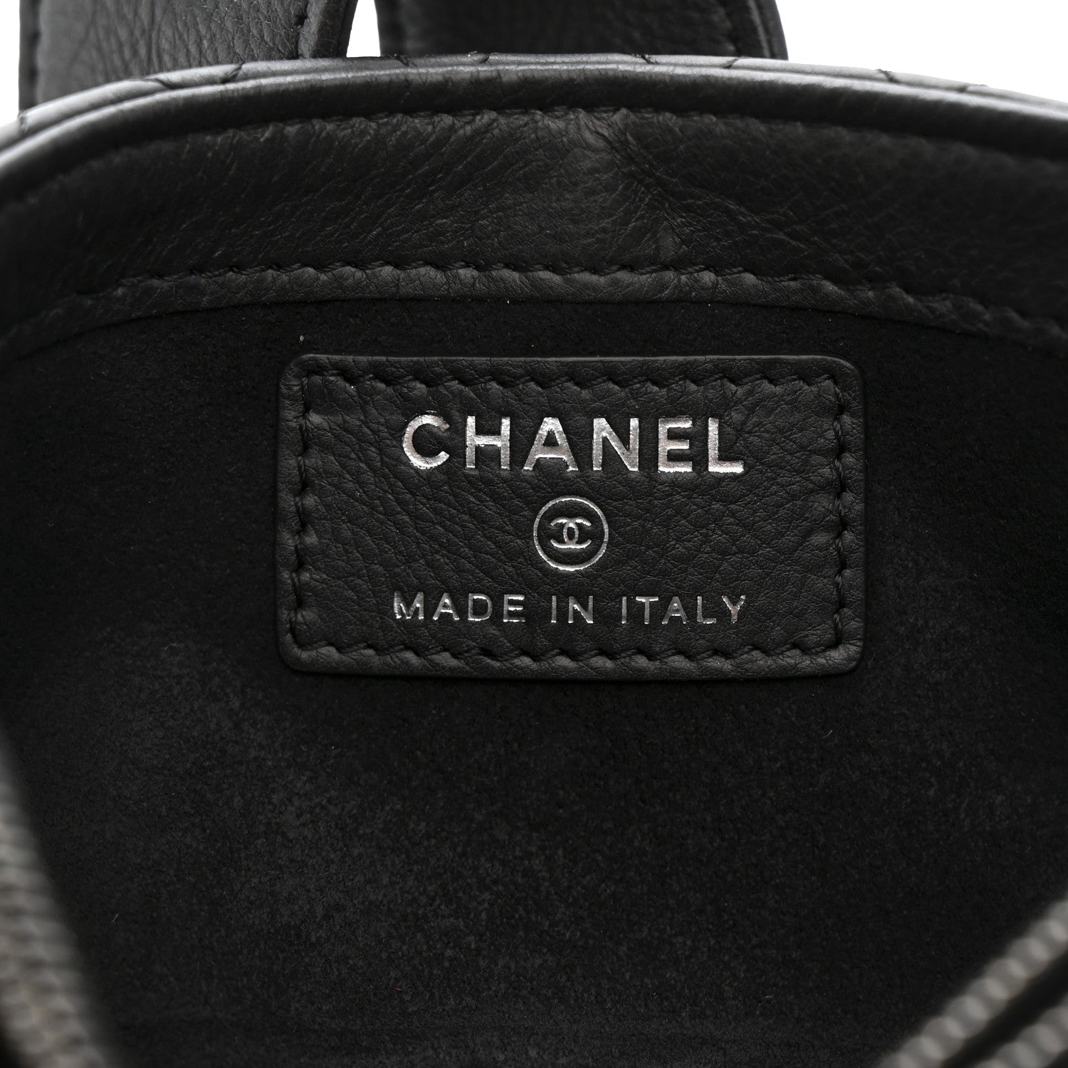 Chanel Calfskin Boy Reverso Mini Pochette Black 8 of 12