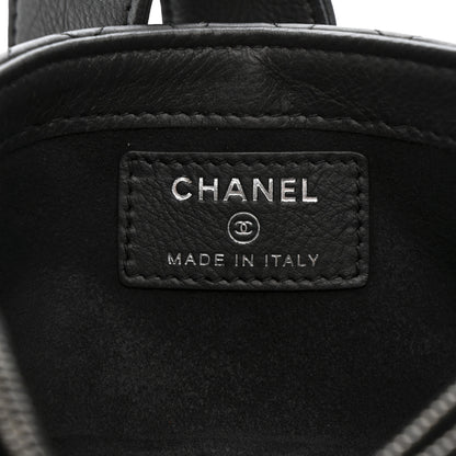 Chanel Calfskin Boy Reverso Mini Pochette Black 8 of 12