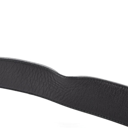 Gucci Moon Calfskin Pearl Double G 40mm Belt 85 34 Black Cream 3 of 5