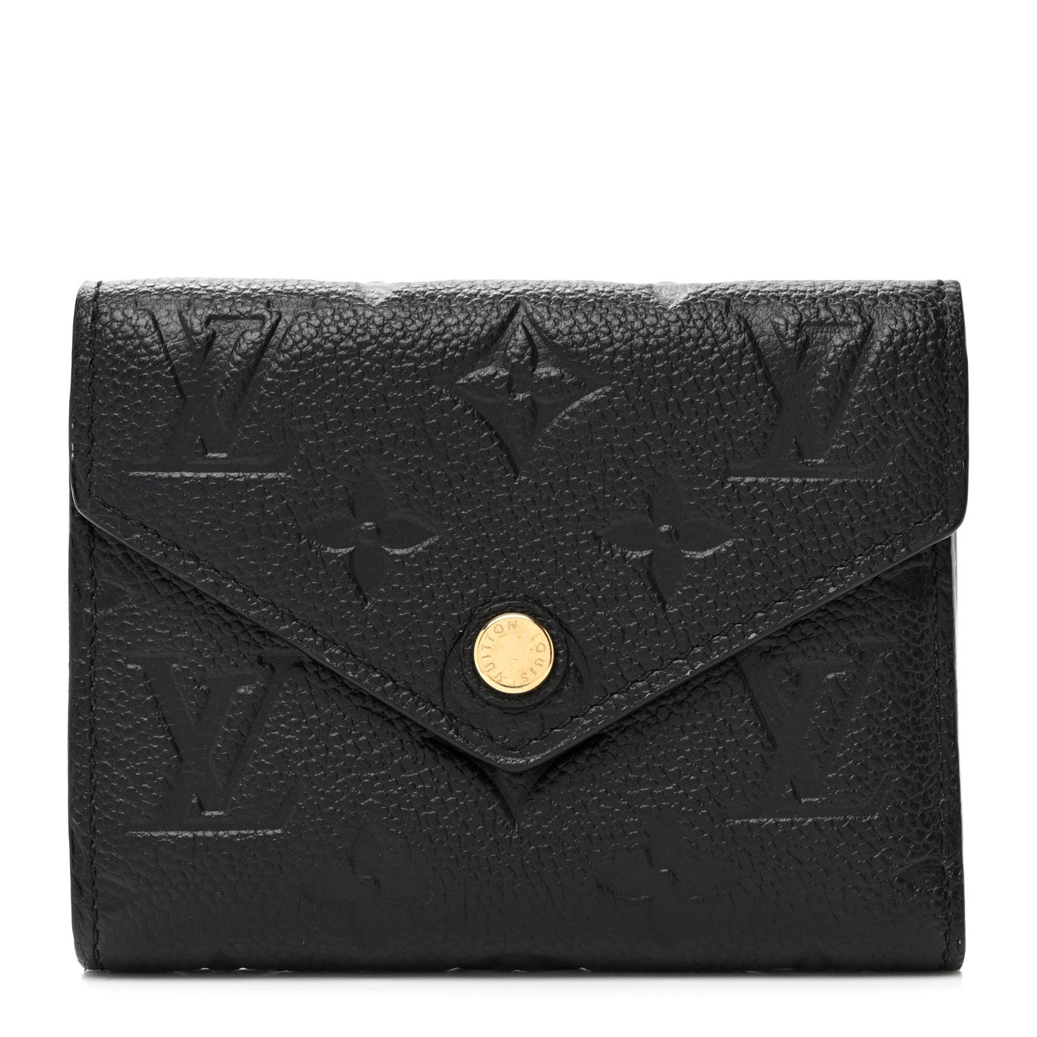 Louis Vuitton Empreinte Victorine Wallet Black 1 of 7