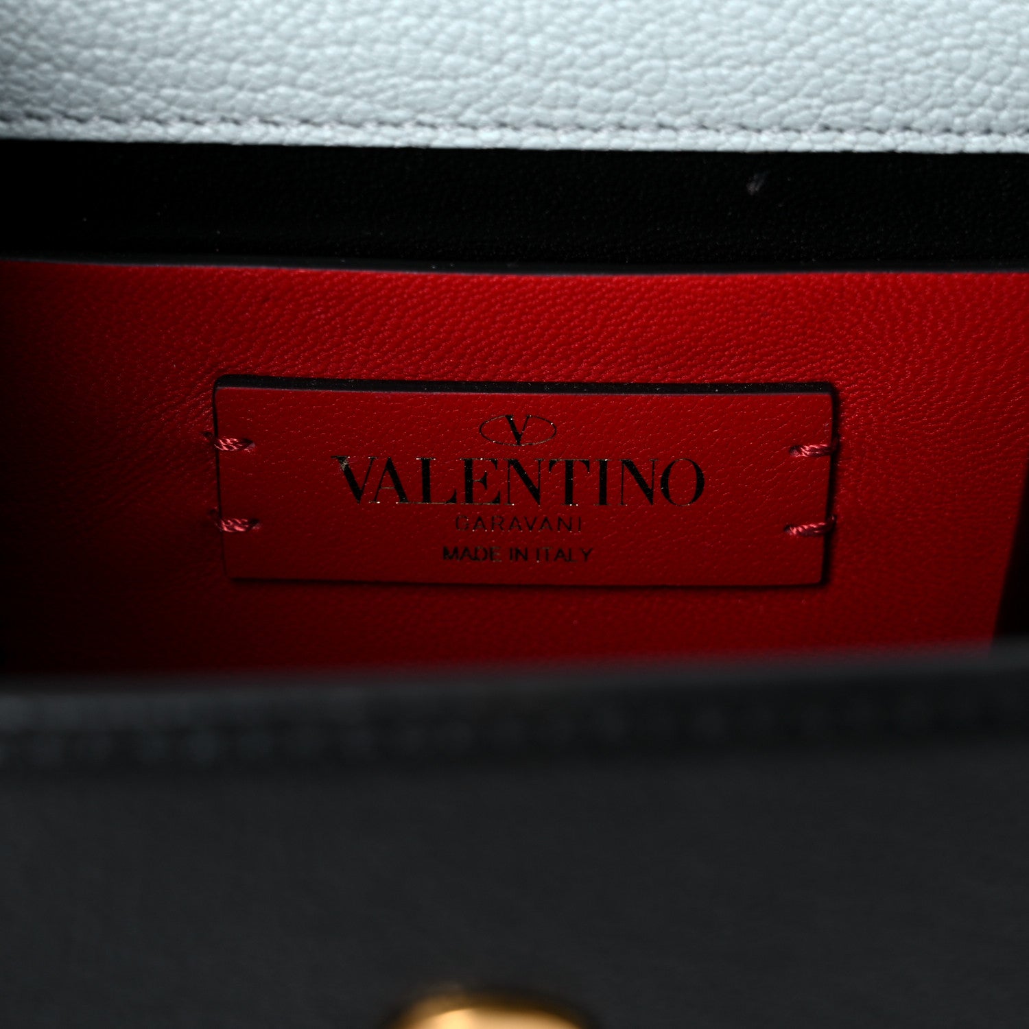 Valentino Garavani Goatskin Micro VSling Shoulder Bag Black 5 of 16