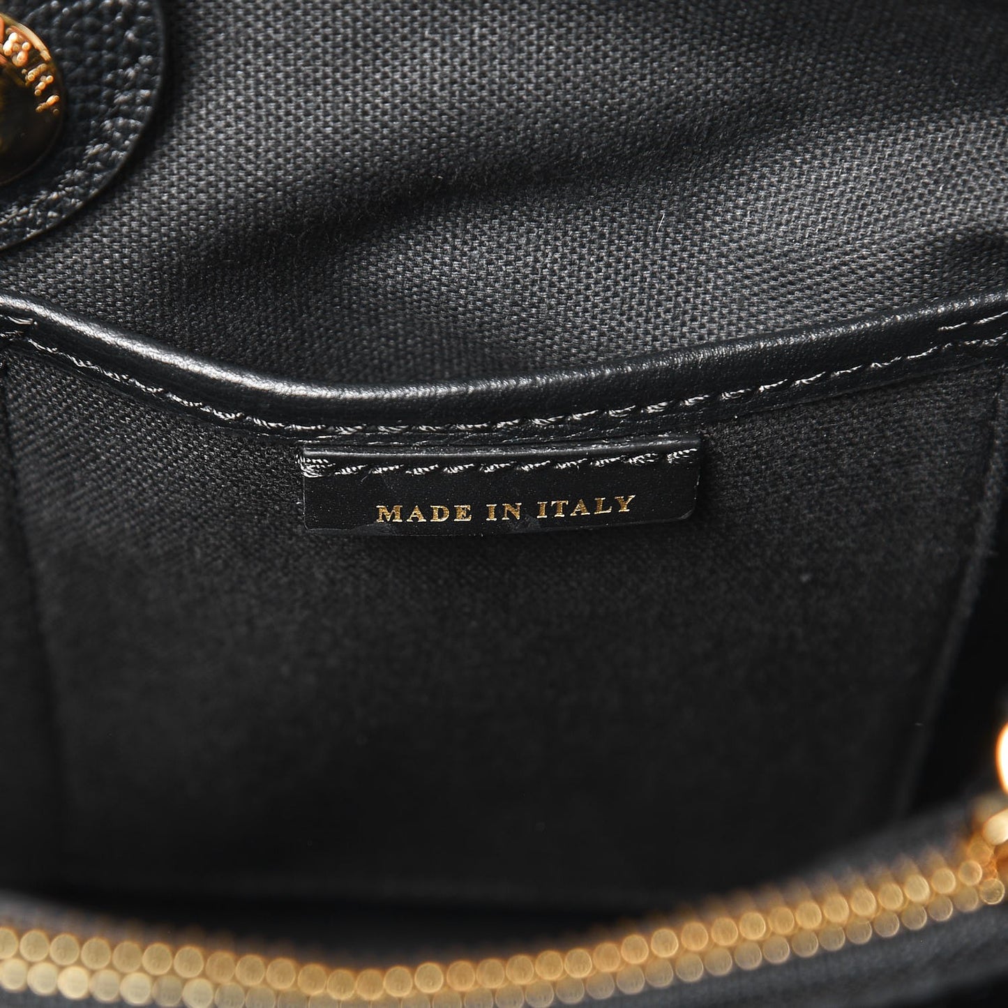 Grainy Calfskin House Check Medium Banner Tote Black