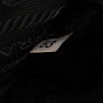 Prada Tessuto Nylon Vela Chain Backpack Black 7 of 15