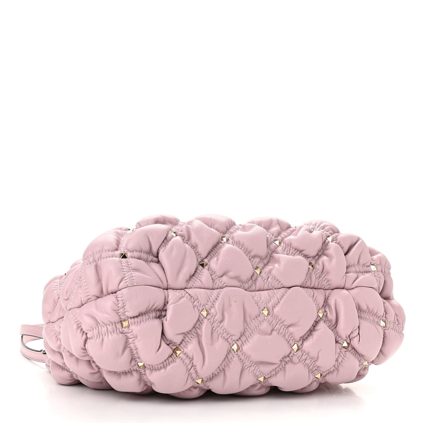 Nappa Spikeme Clutch Rose Quartz