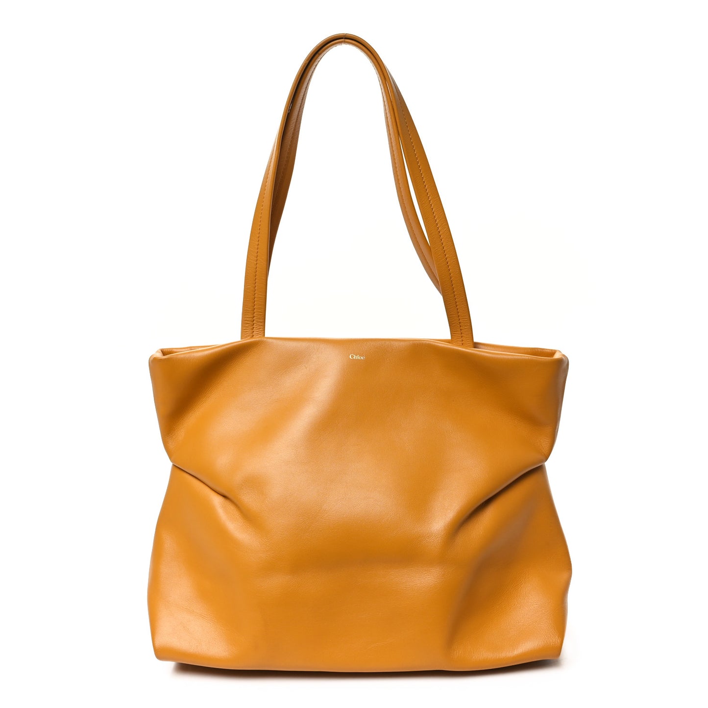 Calfskin Judy East West Tote Sunflower