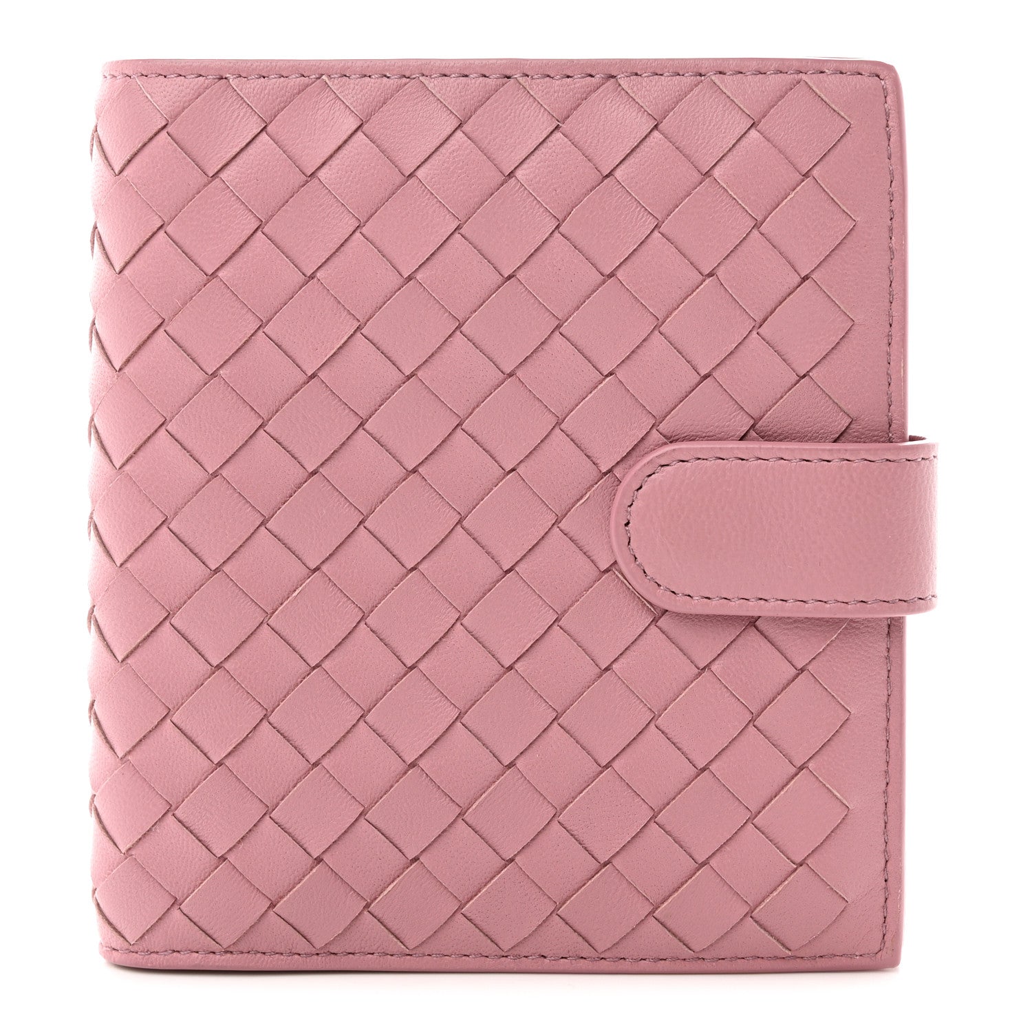 Bottega Veneta Nappa Intrecciato French Flap Wallet Watteau 1 of 15