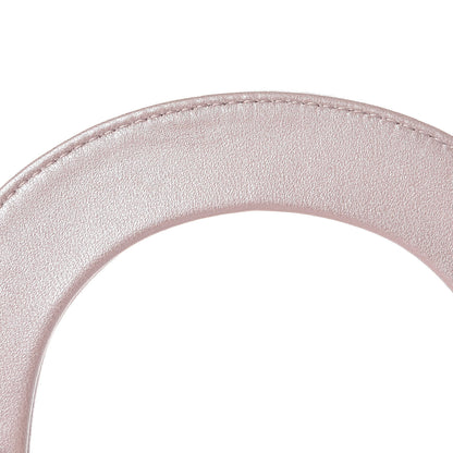 Christian Dior Metallic Lambskin Cannage Mini Lady Dior Lotus 8 of 11