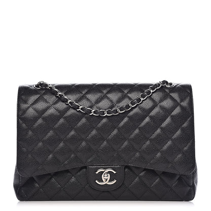 Chanel Caviar Quilted Maxi Double Flap Black 1 of 11