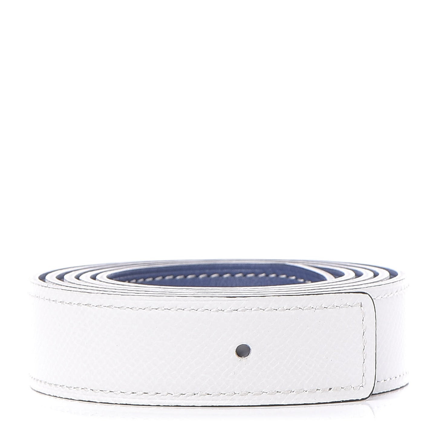 Epsom Swift 24mm Belt Strap 90 White Blue Brighton