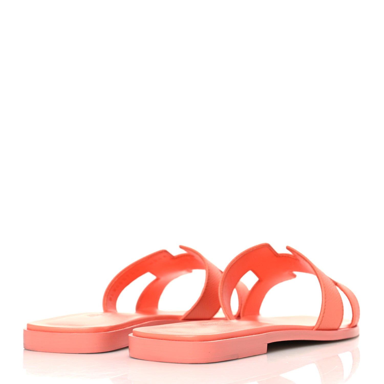 Hermes Epsom Oran Sandals 40 Orange Joey 4 of 9
