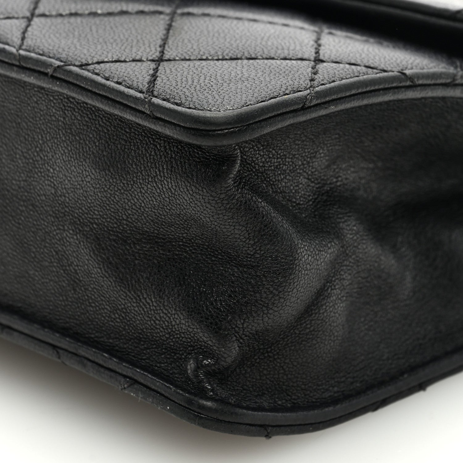 Chanel Goatskin Quilted Chic Pearls Flap Black 10 of 12