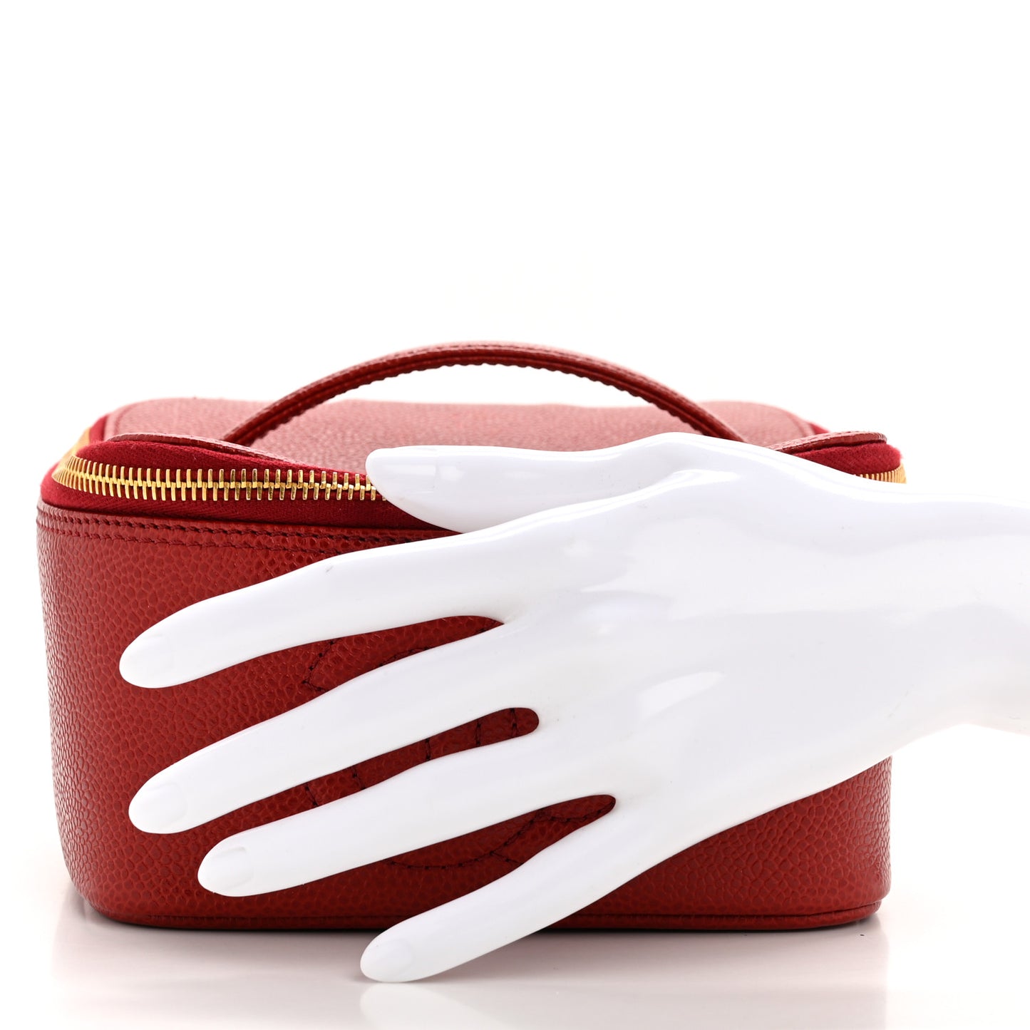 Caviar Vanity Cosmetic Case Red